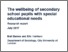 [thumbnail of Barnes 2017_Wellbeing and SEN.pdf]