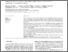 [thumbnail of CRO 2020 S Leandrou, et al Comparison of 1.5 T and 3 T MRI hippocampus texture features in the assessment of Alzheimer’s disease. Biomedical Signal Processing and Control.pdf]