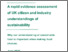 [thumbnail of A rapid evidence assessment of UK citizen and industry understandings of sustainability - final report.pdf]